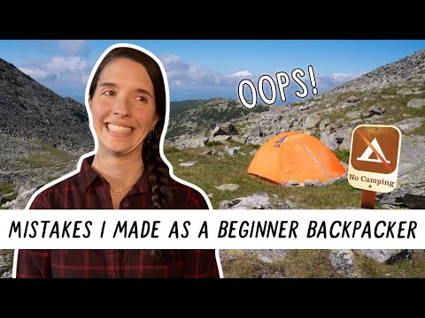MISTAKES I Made as a Beginner Backpacker! | Miranda in the Wild