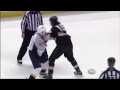 11-05-09 George Parros fight vs Wade Belak