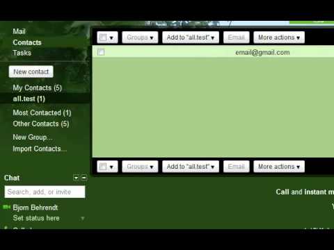 how to create group in gmail