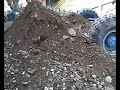 gradet material, sand compareing