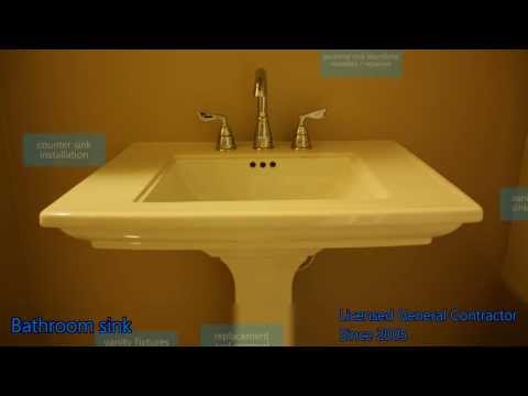 how to hide pipes behind pedestal sink