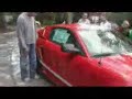 Kid crashes his dad\