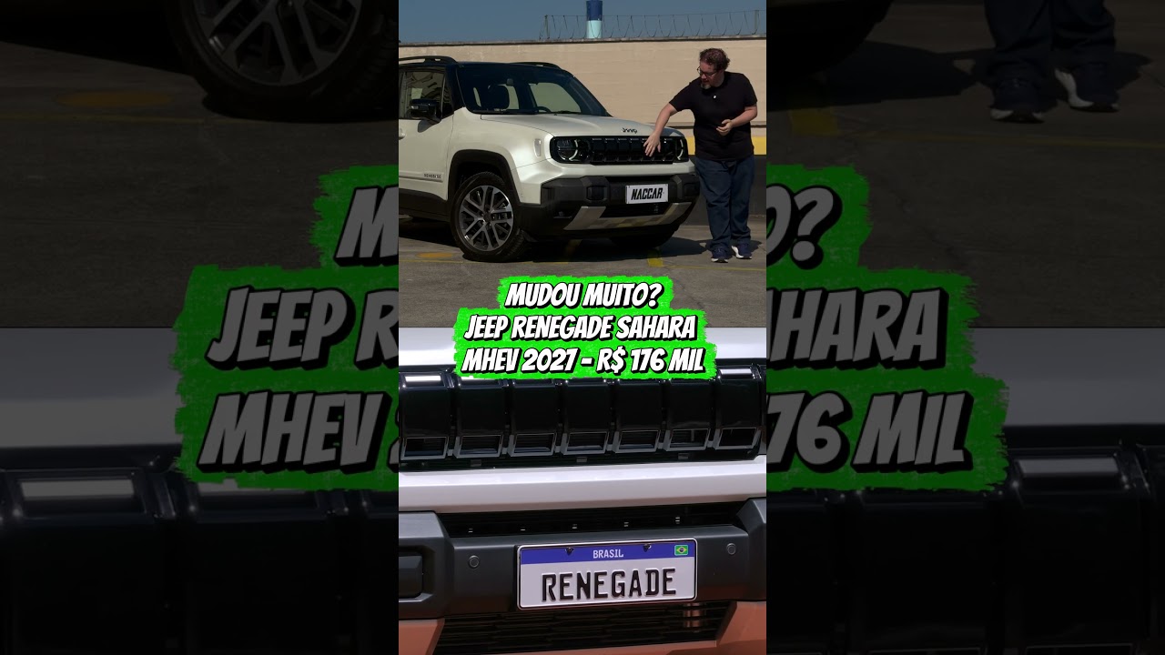 O SEGREDO DO DESIGN DO JEEP RENEGADE! 🗺️🚙