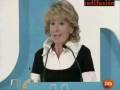 videos de Esperanza Aguirre. El PSOE no ha renunciado a su pasado violento