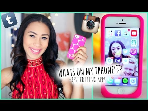 What's On My iPhone 5? + How I Edit Instagram Photos!