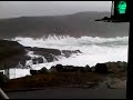 Logy Bay Newfoundland - Ocean Science Center on a windy day