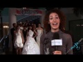 http://www.watchmojo.com presents... exclusive coverage of the white cashmere collection, a fashion show where the clothes are designed with cashmere bathroom tissues!