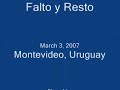falta y resto despedida