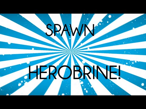 how to spawn herobrine in minecraft e