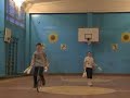 9 club back-to-back passing on unicycle