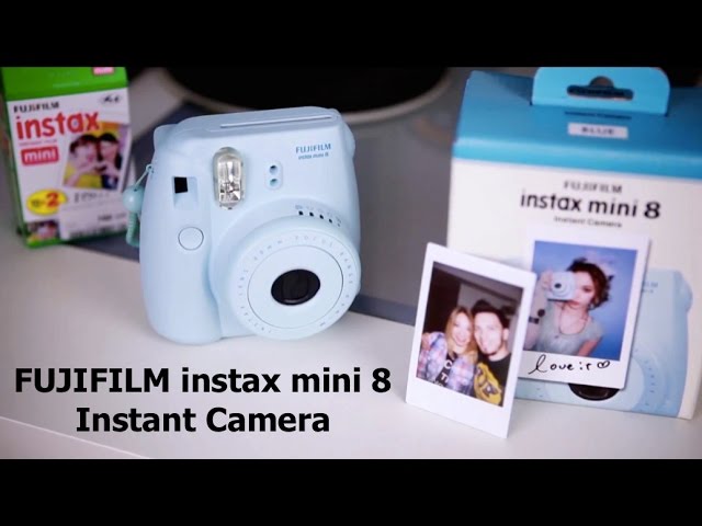 FUJIFILM instax mini 8 / Instant Camera / ОБЗОР UNBOXING REVIEW