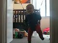Funny Baby Jumping to hiphop