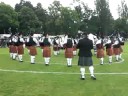 denny and dunipace grade 2 pipe band competing at the 2008 british championships in birmingham