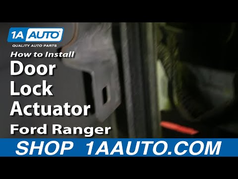 How To Install Replace Door Lock Actuator Ford Ranger 99-10 1AAuto.com
