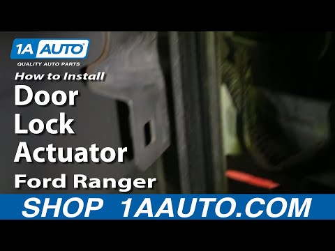 how to replace door actuator au falcon