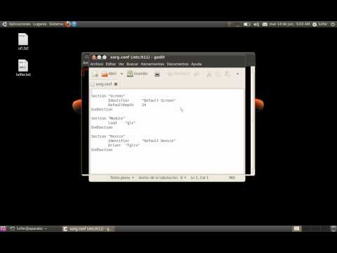how to rebuild xorg.conf