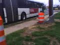 MTA Articulated NABI On route 8.