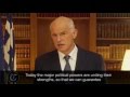 George Papandreou resigns as Greek prime minister with televised address