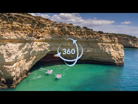 Algar de Benagil - as grutas secretas do Alvarve numa experiência 360º a 4K