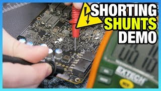 2x Power Draw: GPU Shunt Shorting Mod (Titan V)