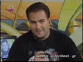 Guest @ the famous TV Show JAMMIN on ET3 Greek State Television Interviewed by: Sotiris Vakaros, Stathis Panagiotopoulos