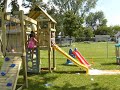 sliding in play ground