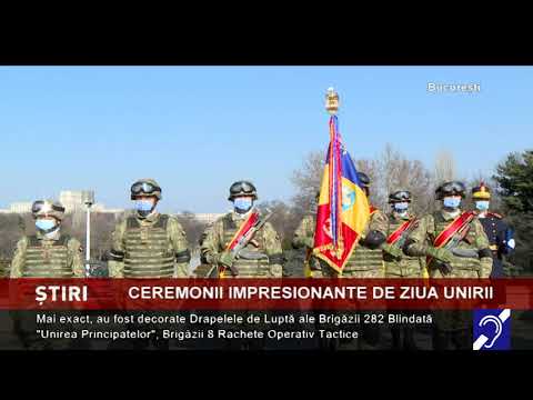 Ceremonii impresionante de Ziua Unirii