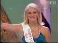 Miss World 2003 Top 20 Announcement