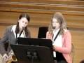 Sarah D. Playing  Jingle Bells