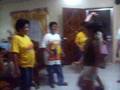 My family dancing
