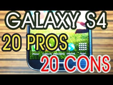 Samsung Galaxy S4 PROS and CONS [Must Watch] by Gadgets Portal