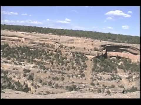 Indian Cliff Dwellings Mesa Verde National Park Colorado.avi