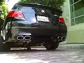 Eisenmann Race Exhaust on BMW E60 M5 Eisenmann Race Exhaust on BMW E60 M5