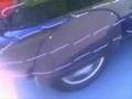 Tuft testing rear wheel skirts - Geo Metro aerodynamics