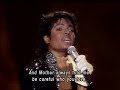 MICHAEL JACKSON- BILLIE JEAN( IN LIVE) + LETRA DE LA CANCION EN INGLES (IN STEREO)