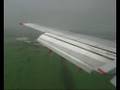jet2.com boeing 737-300 fairly firm landing leeds bradford