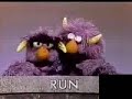 Sesame Street - The Two-Headed Monster: RUN Sesame Street - The Two-Headed Monster: RUN
