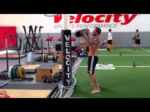 Dryland Off-Ice Hockey Training-HockeyOT Circuit Workout 2