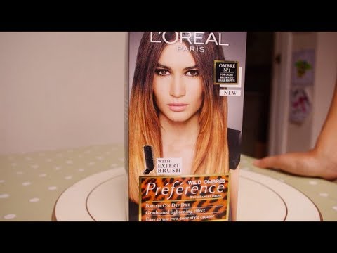 how to dip dye hair with l'oreal