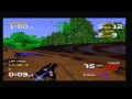 also known as wipeout xl in north america. i have very fond memories of this game on playstation and as it stands, wipeout 2097 is still the best in the series - the soundtrack alone makes it what it is. the sega saturn version is an intriguing one. it's fairly close to the playstation version but is most notably different in that, like the original wipeout, it runs at a slower frame-rate but also has some music differences. apparently, it has support for the 3d saturn controller too. personally i find the slower frame-rate alone makes the game harder to get to grips with. the handling is very unforgiving in wipeout 2097, with small slip-ups costing you the race if you're not careful while airbraking and controlling your hovercraft's speed, however if you're used to it from daytona usa then it shouldn't be a problem.