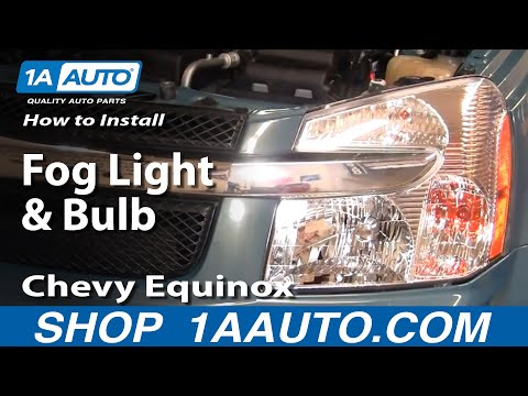 How To Install Replace Fog Light and Bulb Chevy Equinox 07-09 1AAuto.com