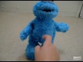 cookie monster laughing plush