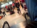 Escalator at Dick's with Keelly, Alex, Danny, Kalup, and Shane!