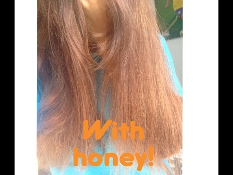 how to dye ur hair with honey