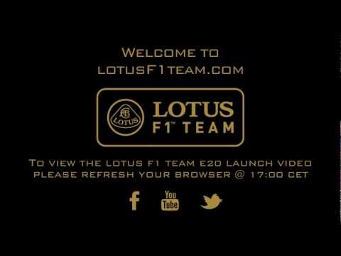 Lotus F1 Team - E20 Holding video
