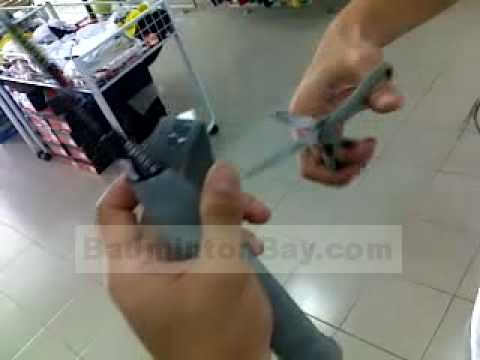 how to fit karakal grip