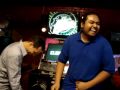 Nagi and Steve playing DDR Nagi and Steve playing DDR
