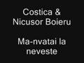 Costica & Nicusor Boieru - Ma-nvatai la neveste  - videoclip