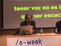 José Luis Orihuela en la E-Week 2006 (2da parte)