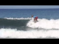 Josh Burke surfing in Bali & Barbados 2012